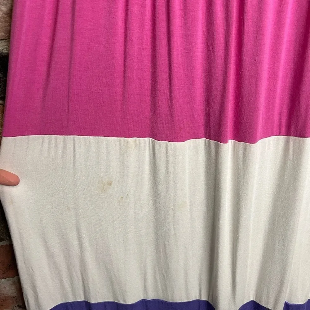 5 for $25🔥U-Knit Multi-Color‎ Tiered Summer Dress Girls Medium